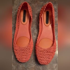 Melissa Coral Woven Ballet Flats - Women